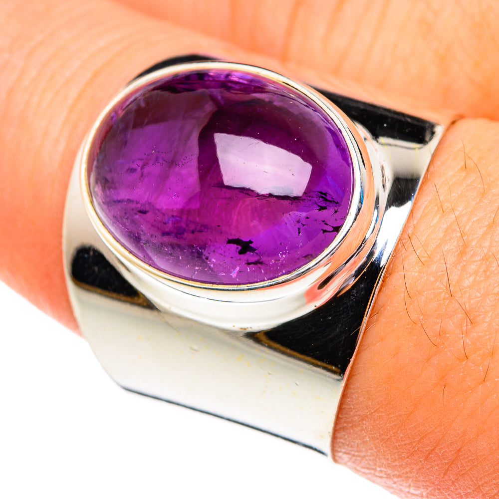 Amethyst Rings handcrafted by Anasilvercos - RING76845