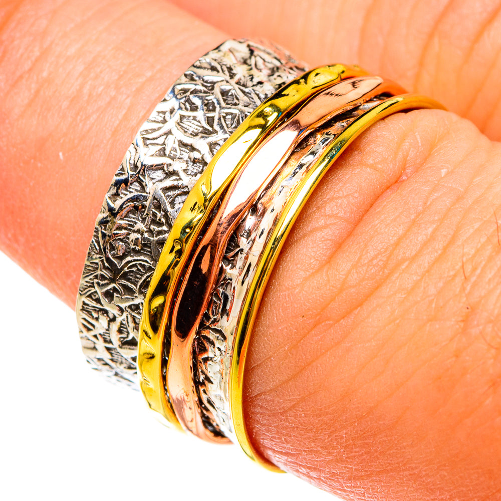 Meditation Spinner Rings handcrafted by Anasilvercos - RING76849