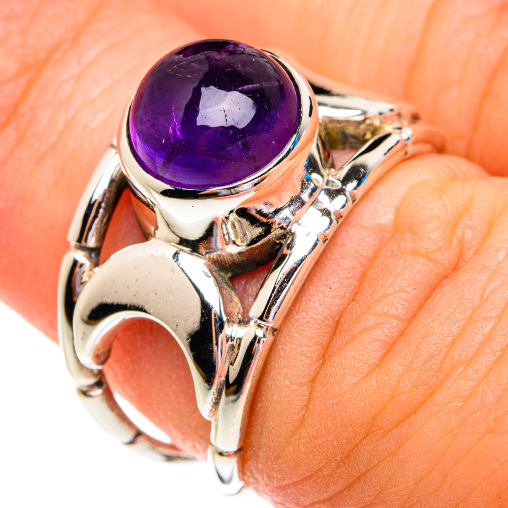 Amethyst Rings handcrafted by Anasilvercos - RING76873