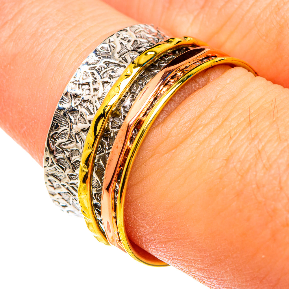 Meditation Spinner Rings handcrafted by Anasilvercos - RING76876