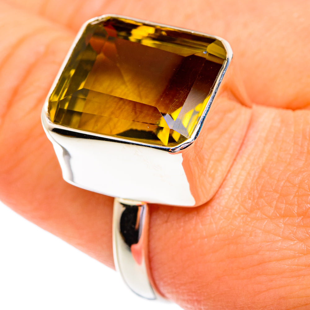 Citrine Rings handcrafted by Anasilvercos - RING76885