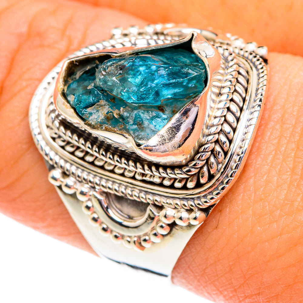 Apatite Rings handcrafted by Anasilvercos - RING76887