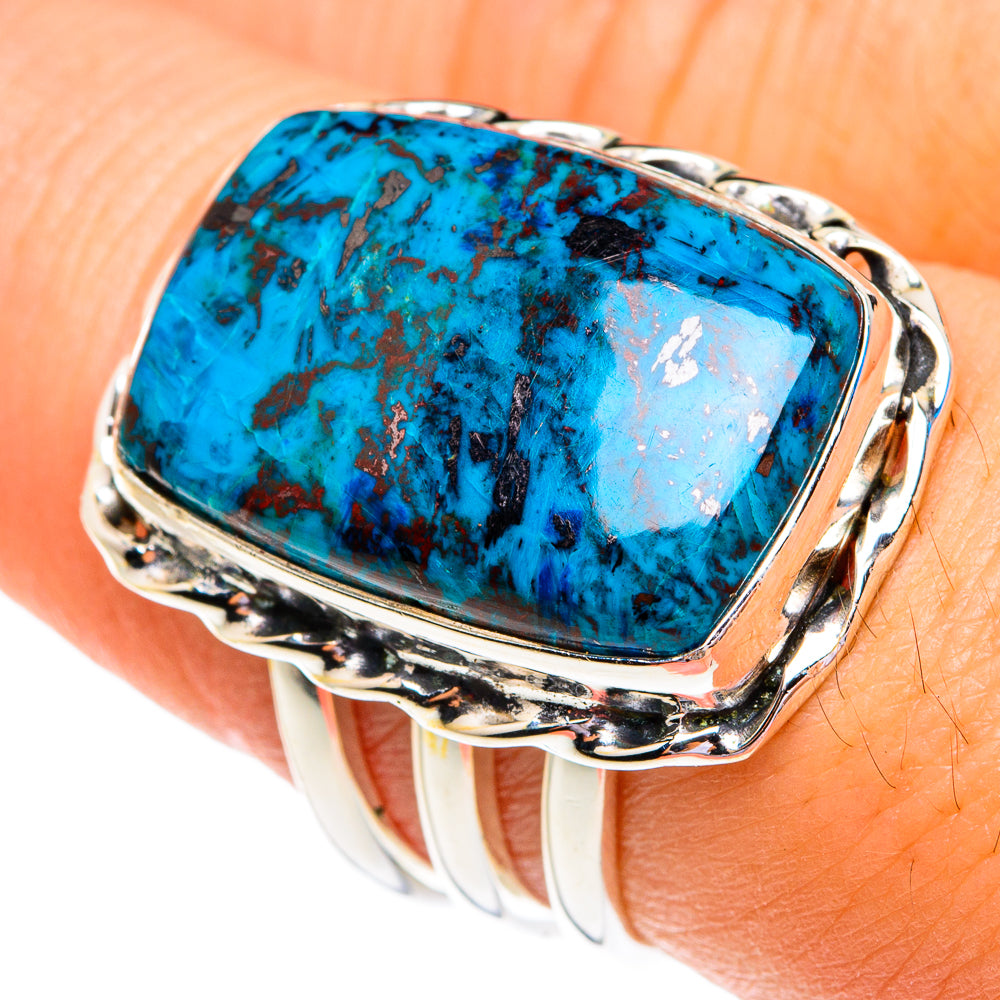 Shattuckite Rings handcrafted by Anasilvercos - RING76890