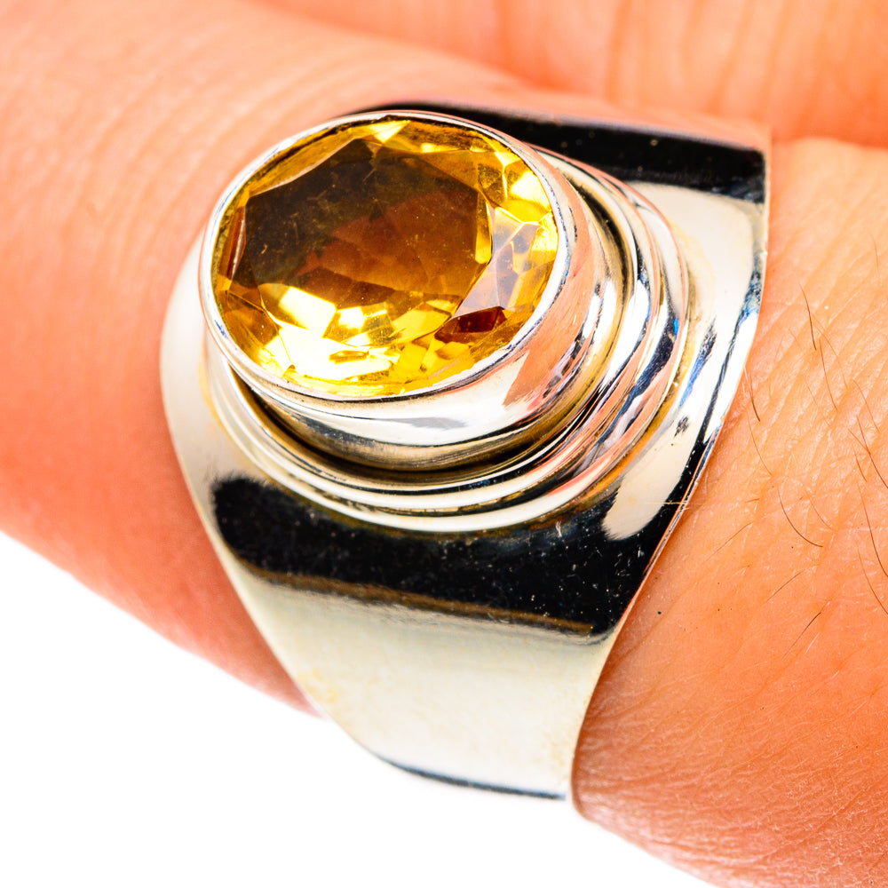 Citrine Rings handcrafted by Anasilvercos - RING76896