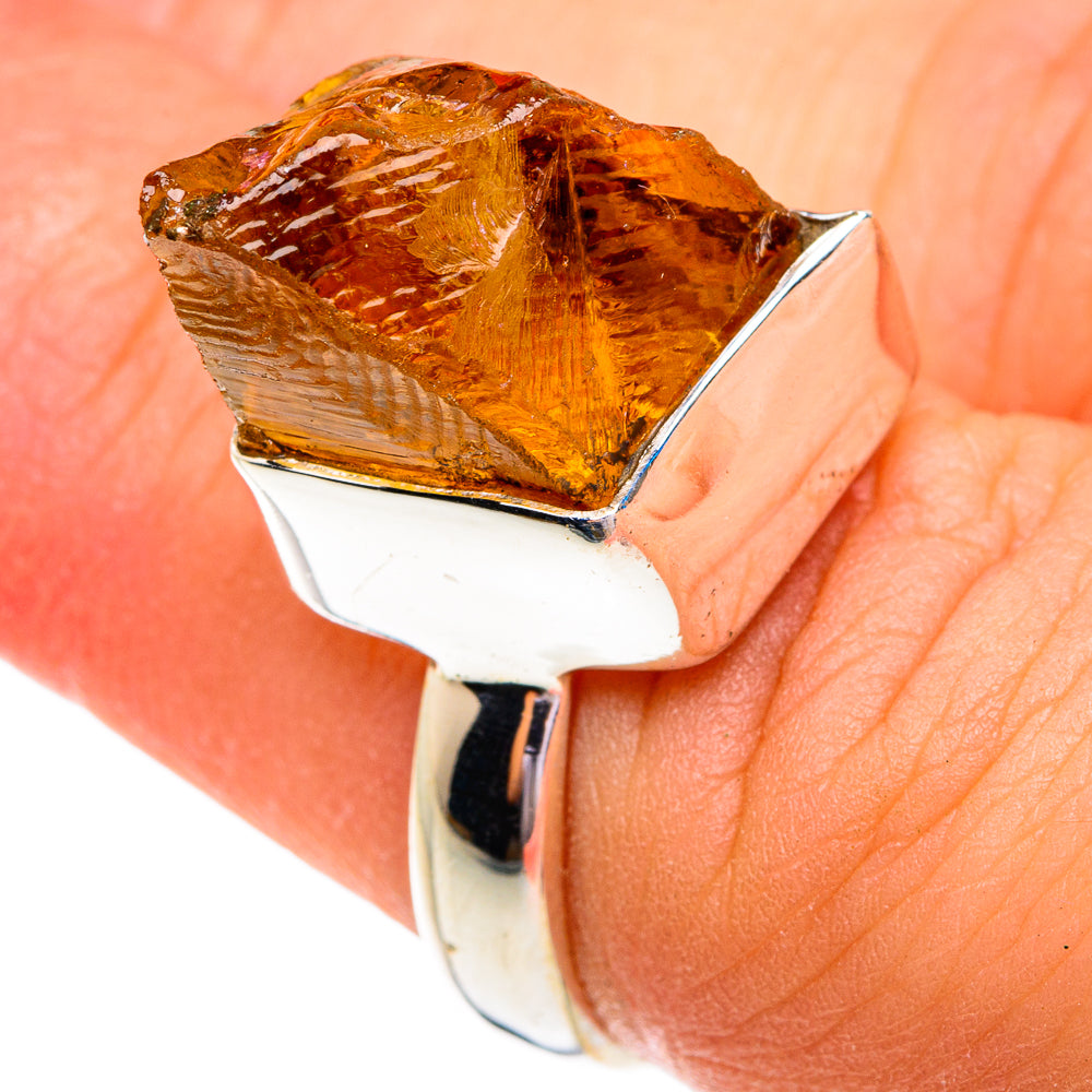 Citrine Rings handcrafted by Anasilvercos - RING76897