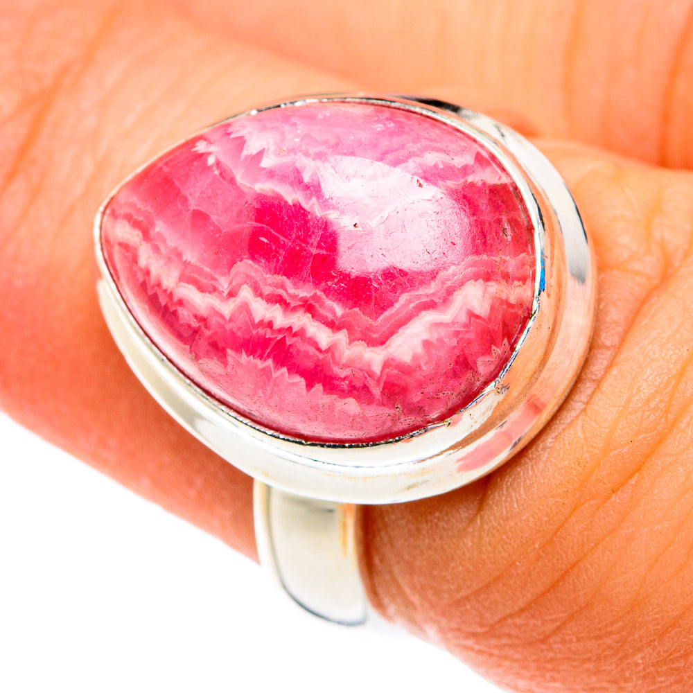 Rhodochrosite Rings handcrafted by Anasilvercos - RING76898
