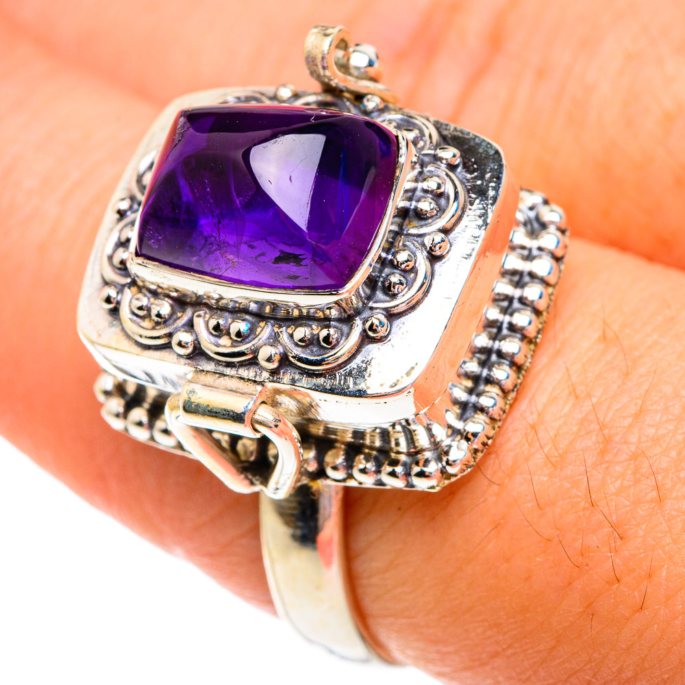 Amethyst Rings handcrafted by Anasilvercos - RING76948