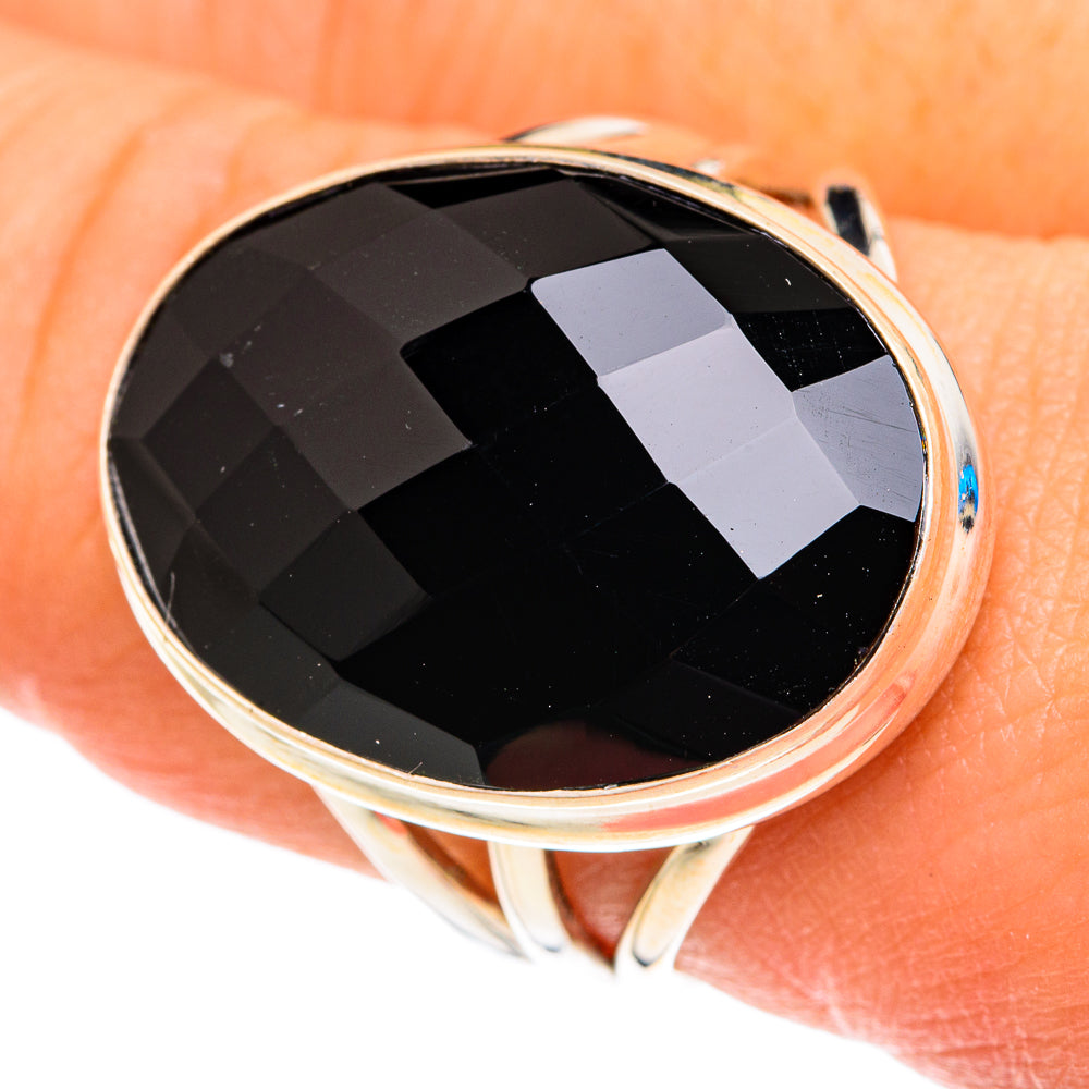 Black Onyx Rings handcrafted by Anasilvercos - RING76952