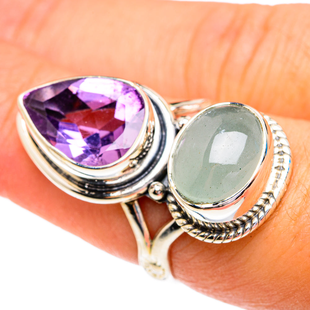 Amethyst Rings handcrafted by Anasilvercos - RING76953