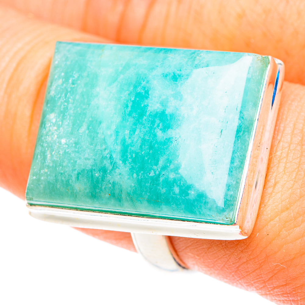Larimar Rings handcrafted by Anasilvercos - RING76972