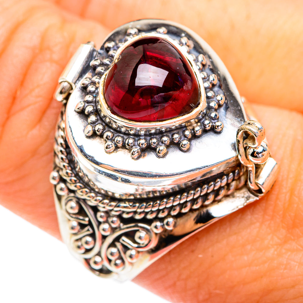 Garnet Rings handcrafted by Anasilvercos - RING76982