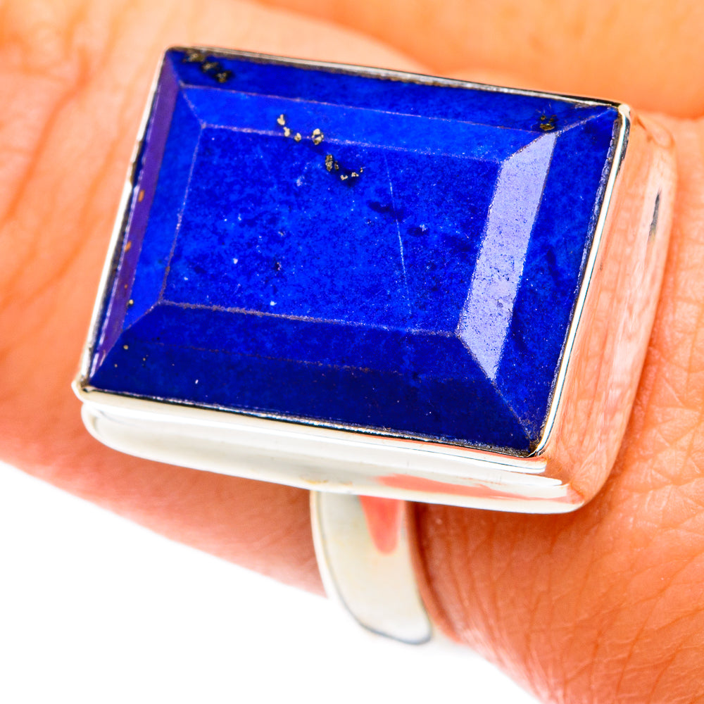 Lapis Lazuli Rings handcrafted by Anasilvercos - RING77024