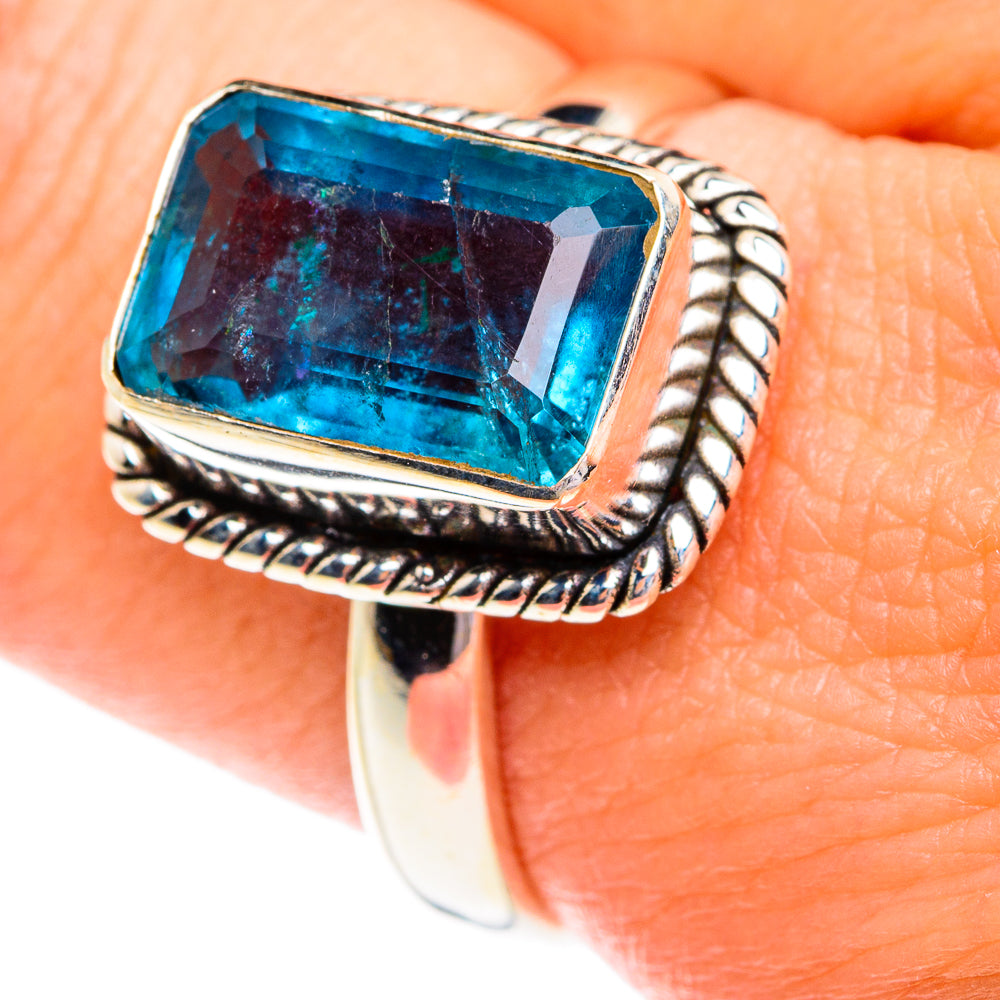 Apatite Rings handcrafted by Anasilvercos - RING77026
