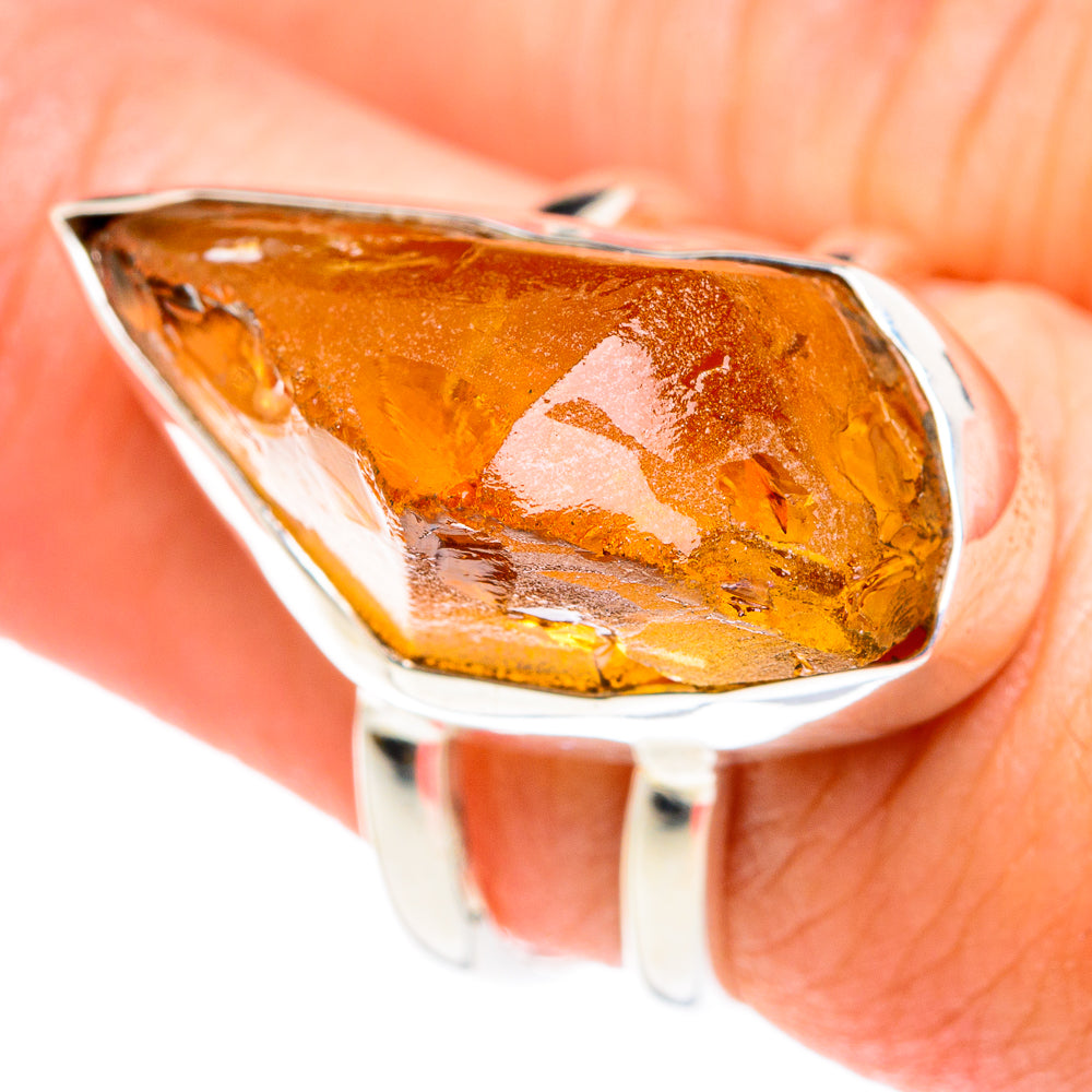 Citrine Rings handcrafted by Anasilvercos - RING77036