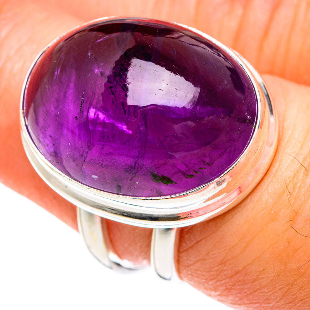 Amethyst Rings handcrafted by Anasilvercos - RING77041