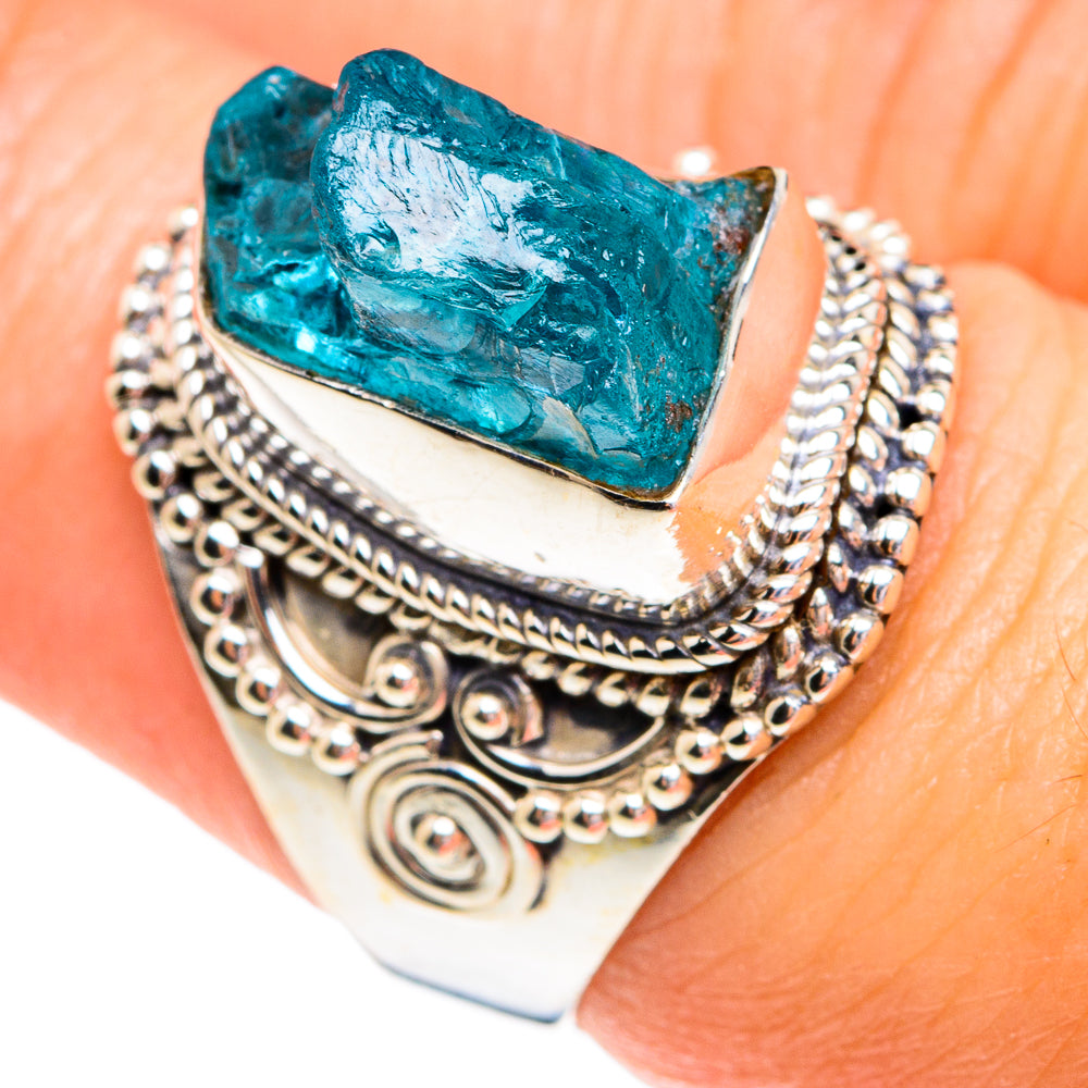 Apatite Rings handcrafted by Anasilvercos - RING77056
