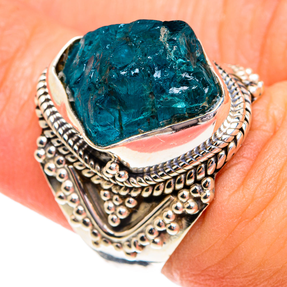 Apatite Rings handcrafted by Anasilvercos - RING77061