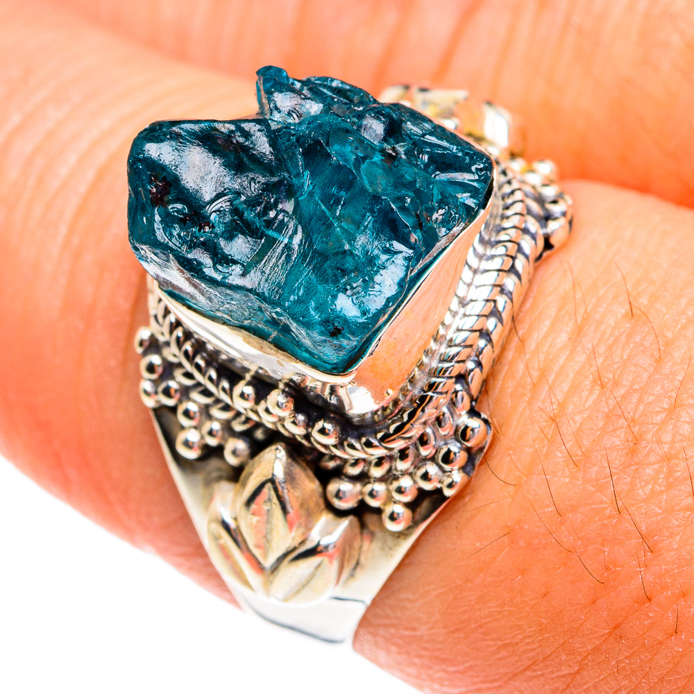Apatite Rings handcrafted by Anasilvercos - RING77084