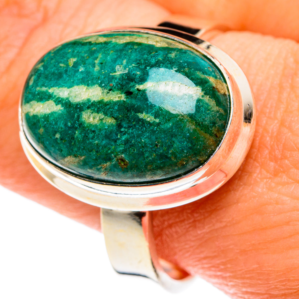 Amazonite Rings handcrafted by Anasilvercos - RING77091