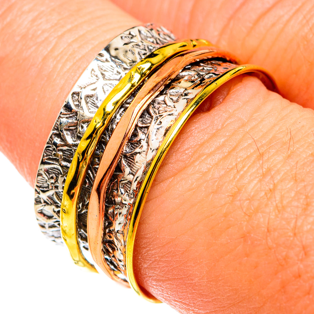 Meditation Spinner Rings handcrafted by Anasilvercos - RING77104