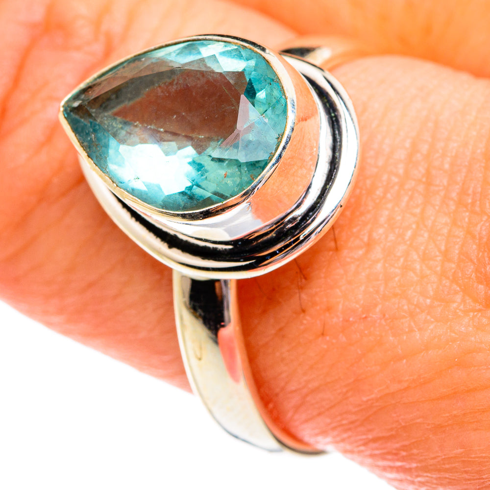 Apatite Rings handcrafted by Anasilvercos - RING77149