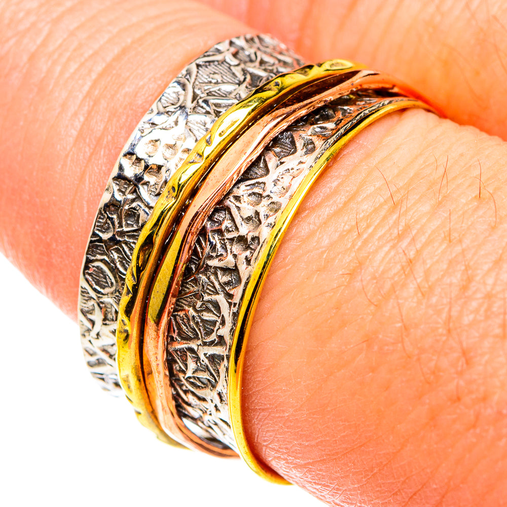 Meditation Spinner Rings handcrafted by Anasilvercos - RING77159