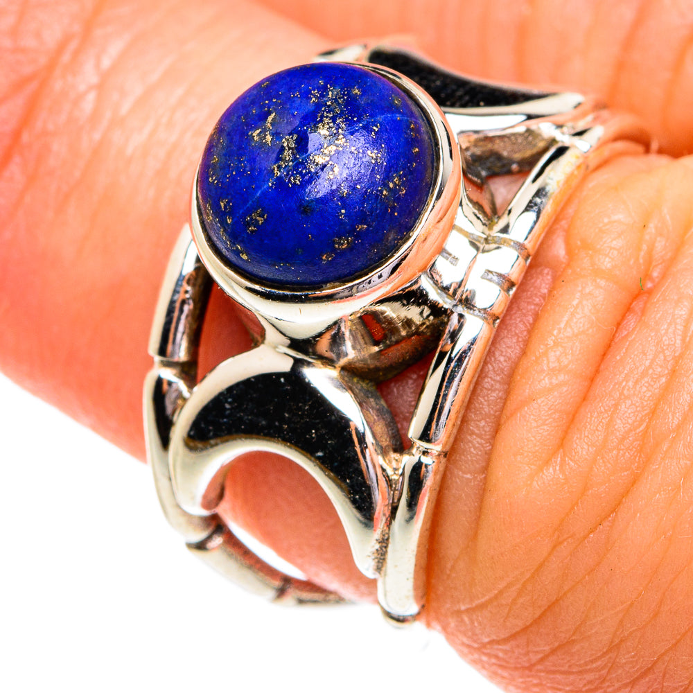 Lapis Lazuli Rings handcrafted by Anasilvercos - RING77166