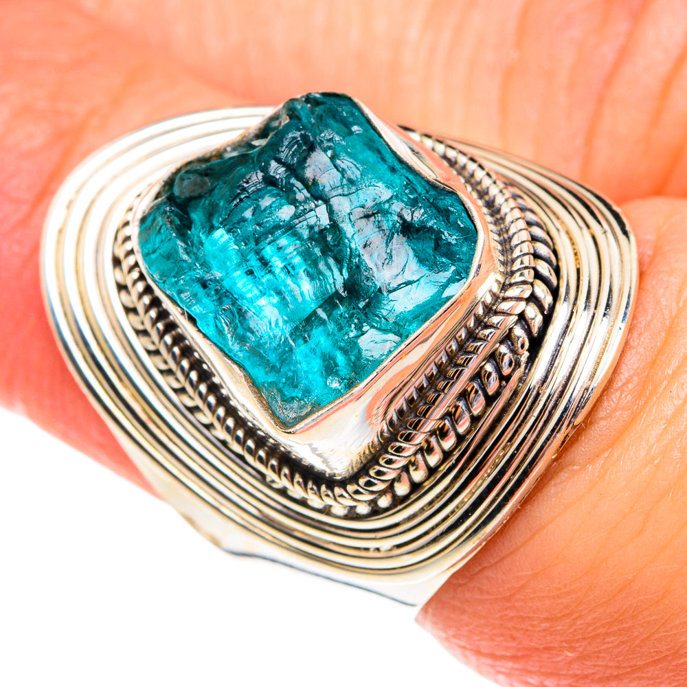 Apatite Rings handcrafted by Anasilvercos - RING77170