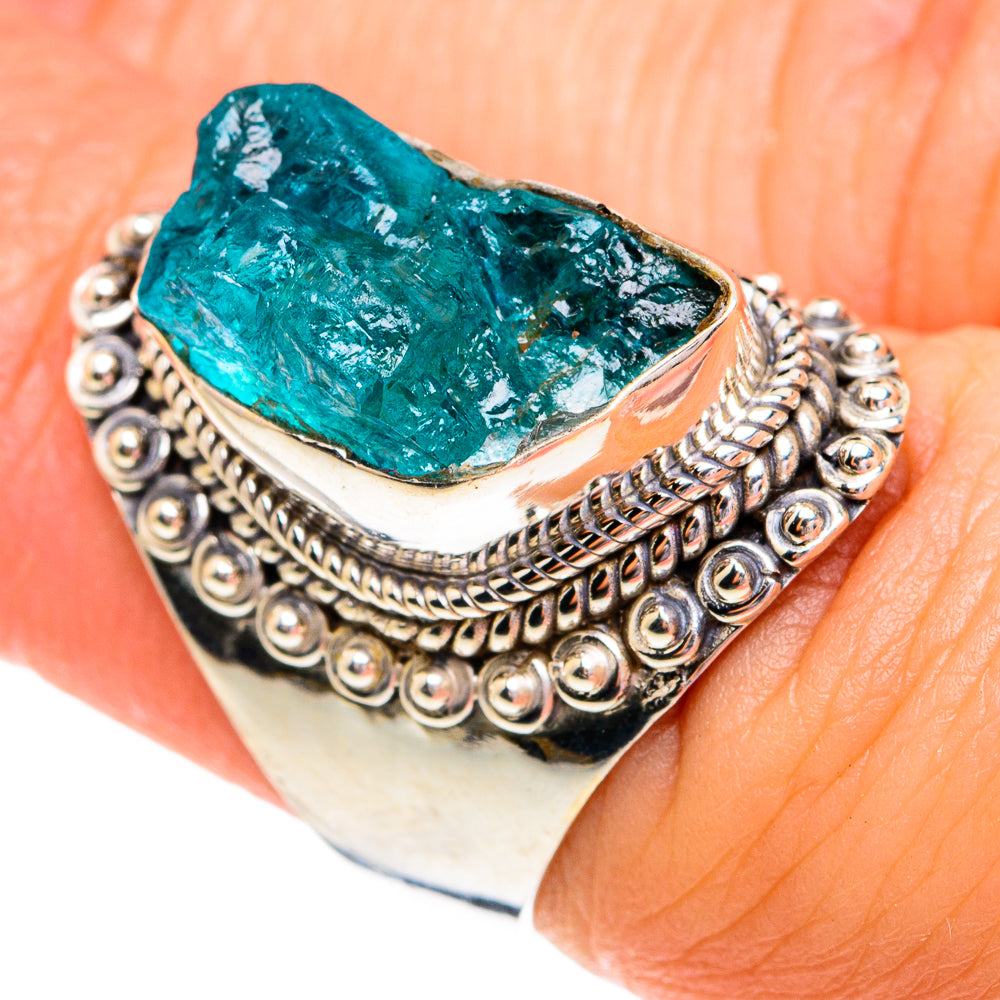 Apatite Rings handcrafted by Anasilvercos - RING77200