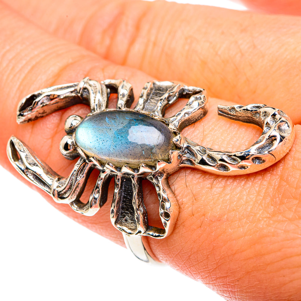 Labradorite Rings handcrafted by Anasilvercos - RING77221