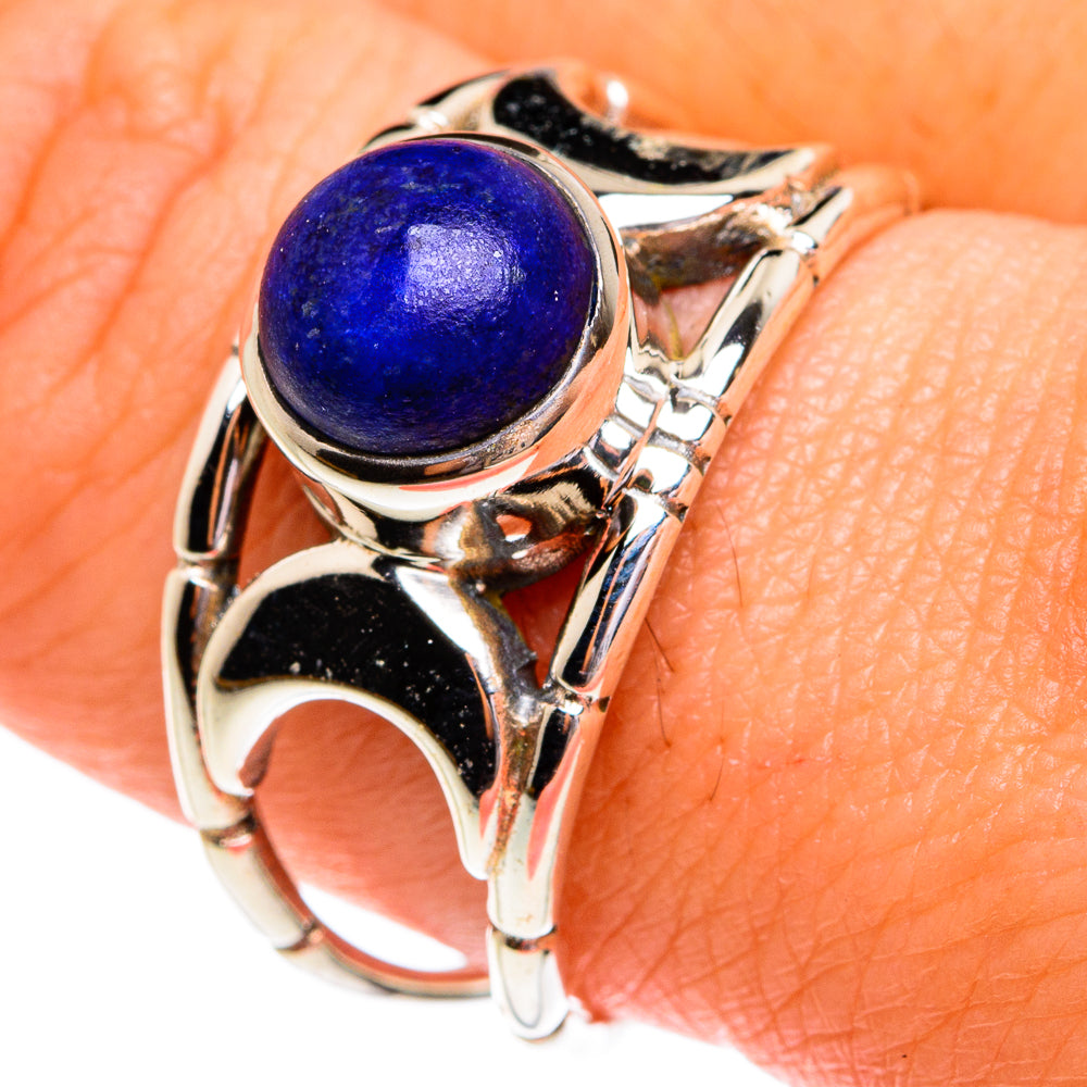 Lapis Lazuli Rings handcrafted by Anasilvercos - RING77227