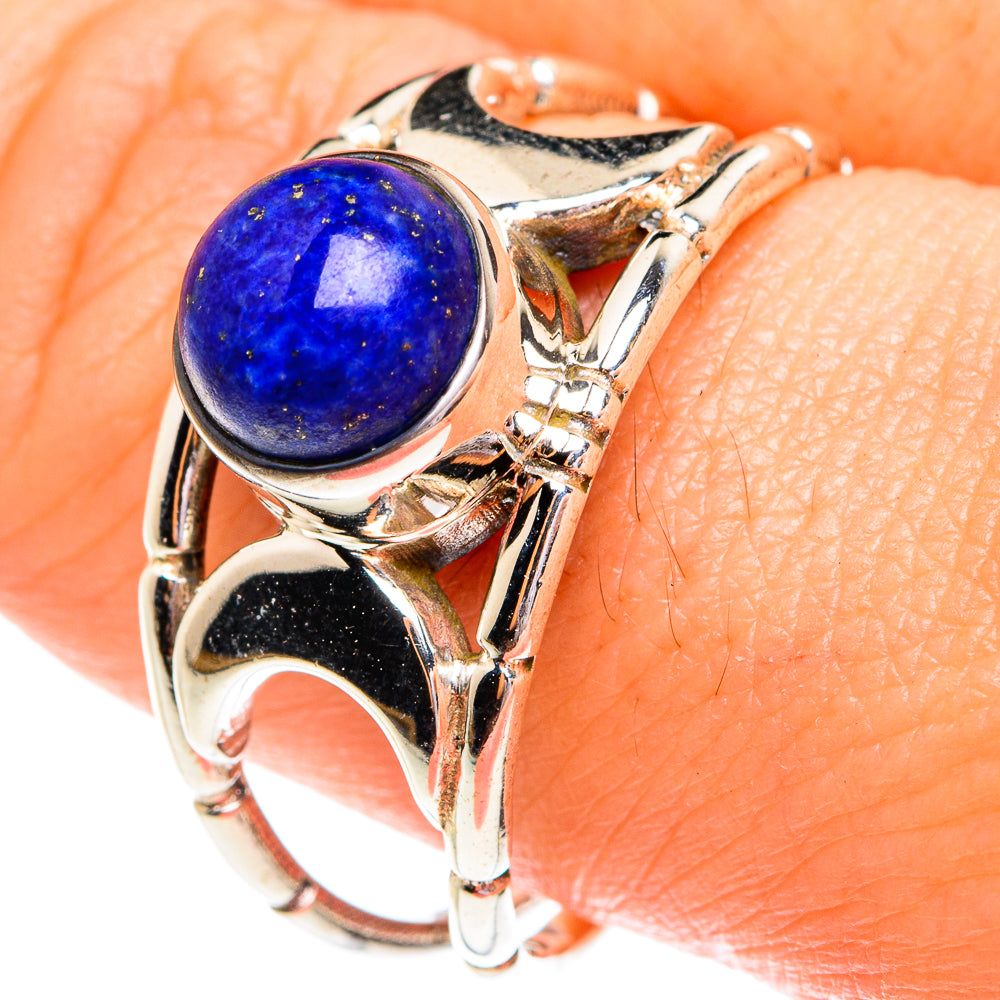 Lapis Lazuli Rings handcrafted by Anasilvercos - RING77247