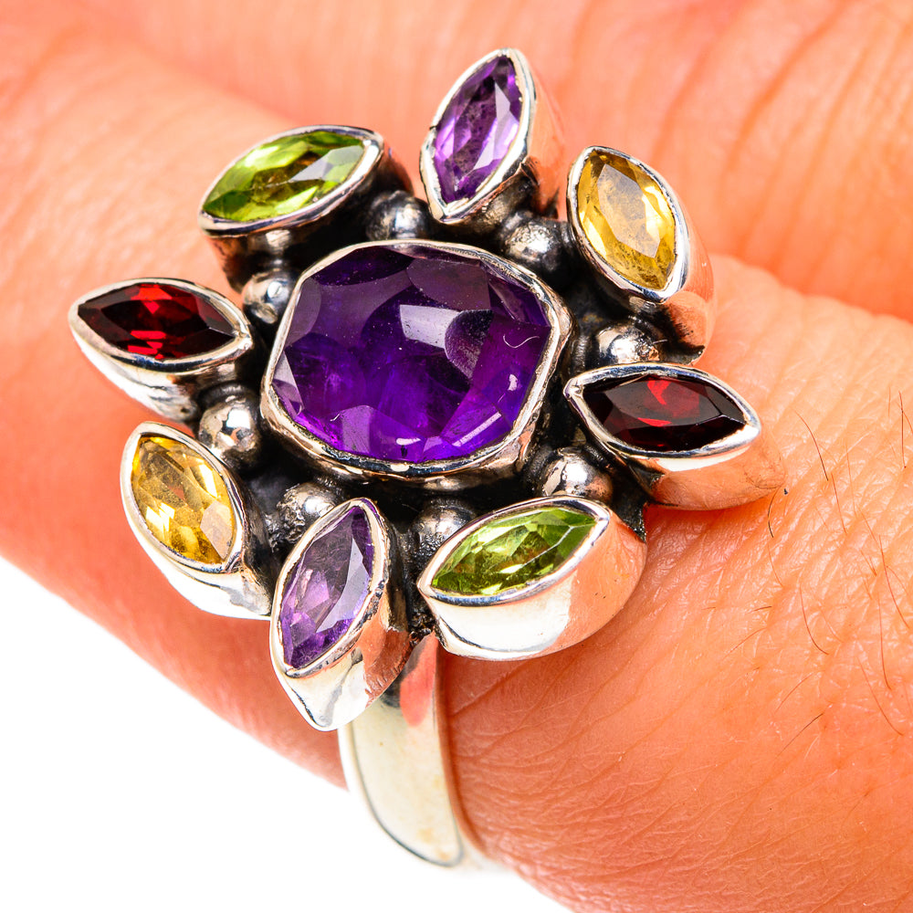 Amethyst Rings handcrafted by Anasilvercos - RING77276