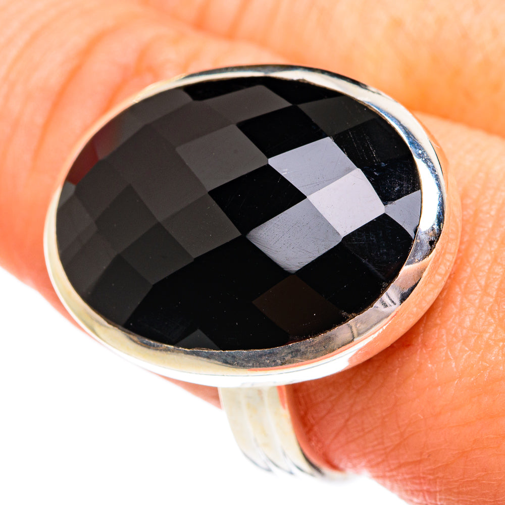 Black Onyx Rings handcrafted by Anasilvercos - RING77313