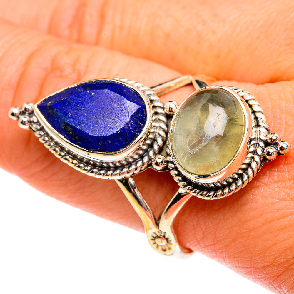 Prehnite Rings handcrafted by Anasilvercos - RING77317
