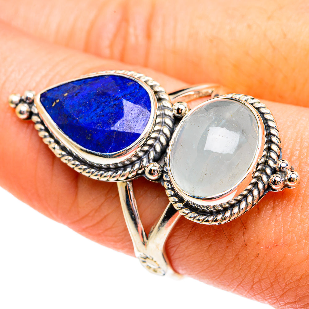 Aquamarine Rings handcrafted by Anasilvercos - RING77330