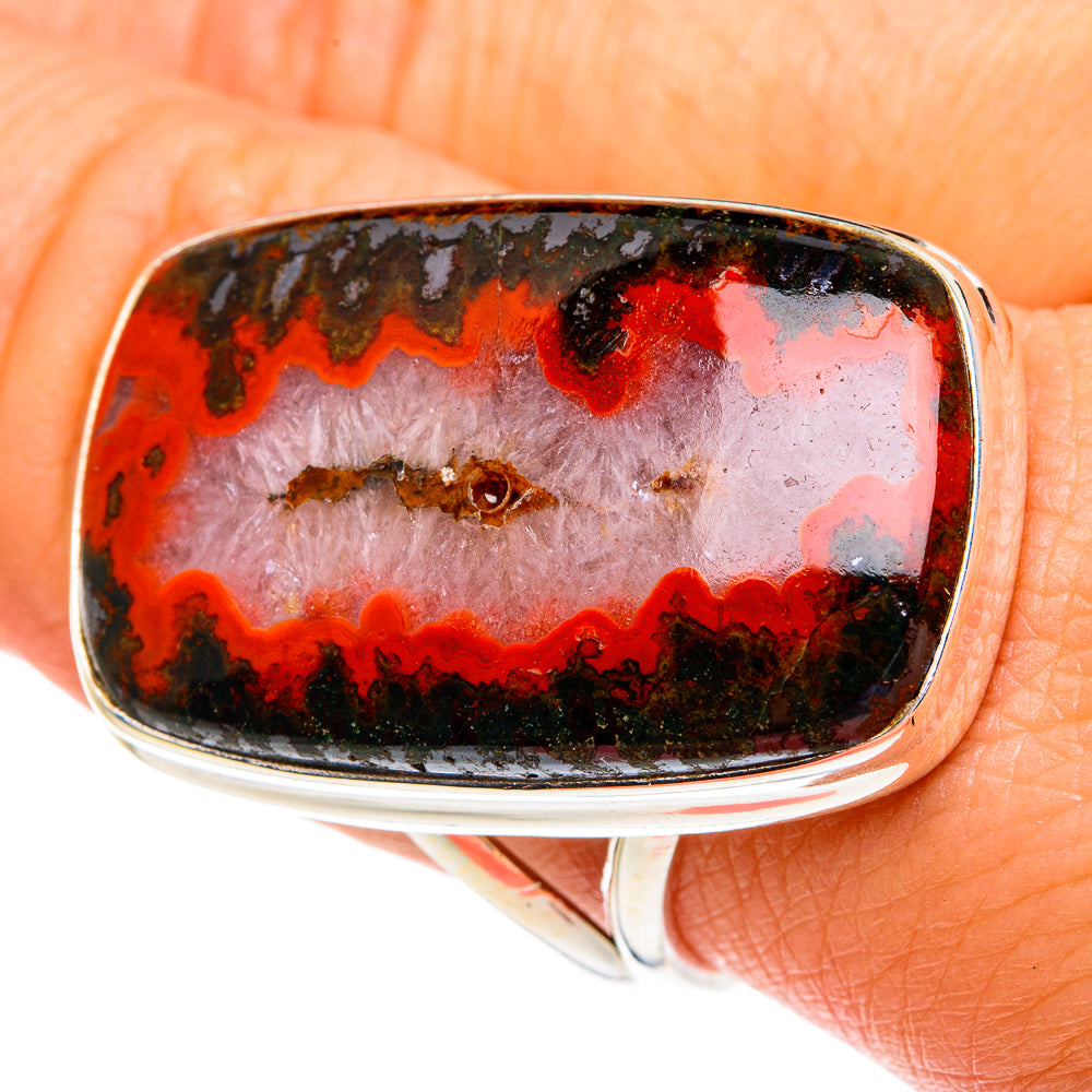 Moroccan Agate Rings handcrafted by Anasilvercos - RING77339