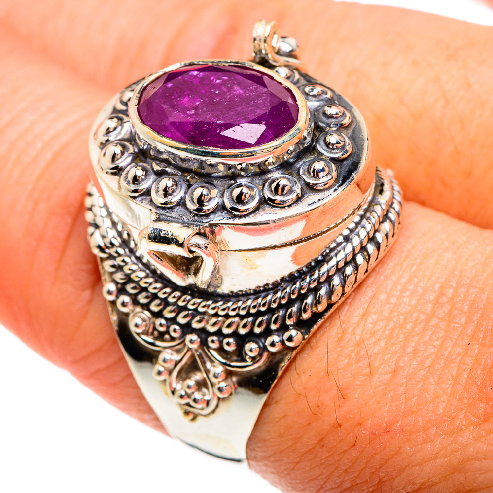 Ruby Rings handcrafted by Anasilvercos - RING77345