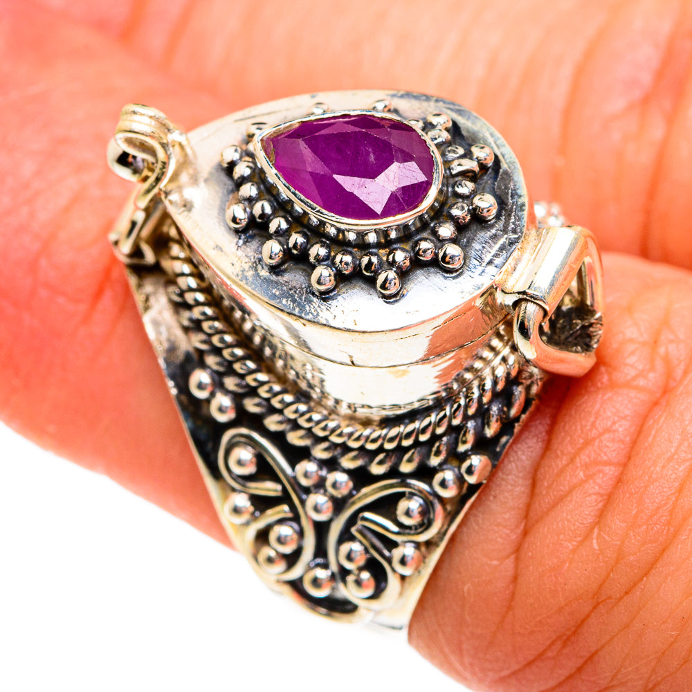 Ruby Rings handcrafted by Anasilvercos - RING77346