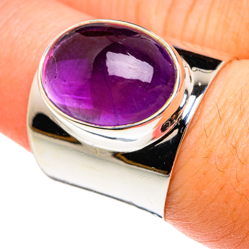 Amethyst Rings handcrafted by Anasilvercos - RING77400
