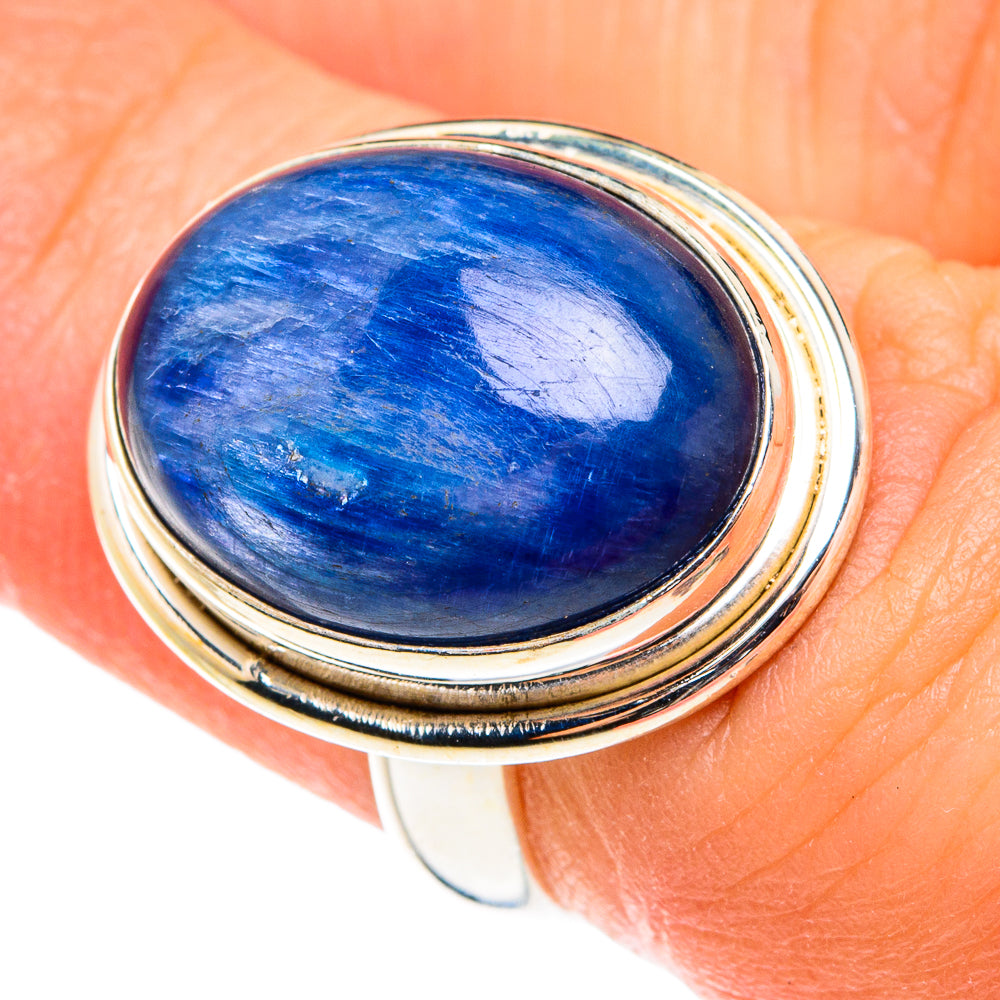 Kyanite Rings handcrafted by Anasilvercos - RING77416