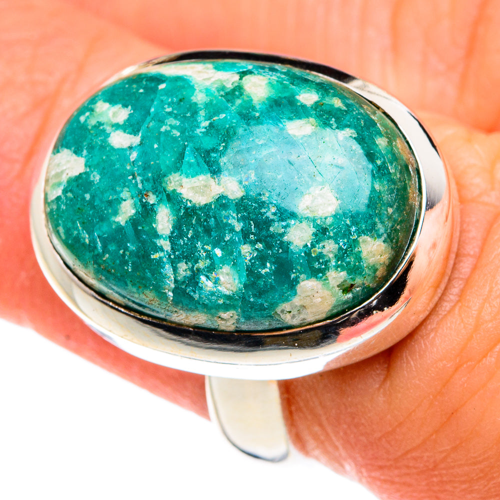 Amazonite Rings handcrafted by Anasilvercos - RING77417