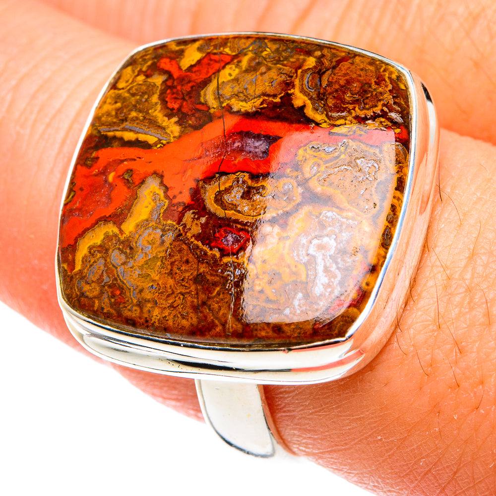 Moroccan Agate Rings handcrafted by Anasilvercos - RING77420
