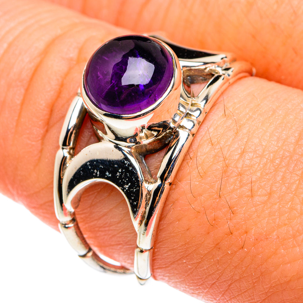 Amethyst Rings handcrafted by Anasilvercos - RING77432