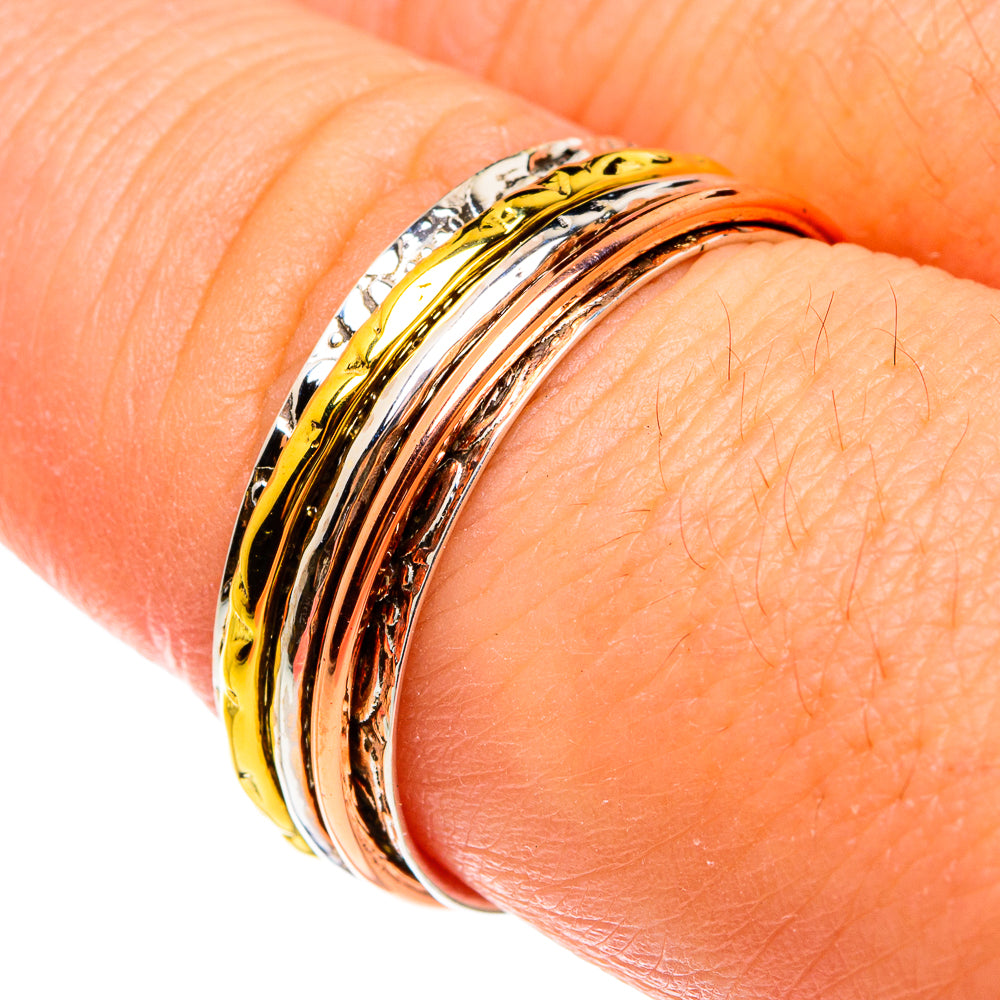 Meditation Spinner Rings handcrafted by Anasilvercos - RING77434