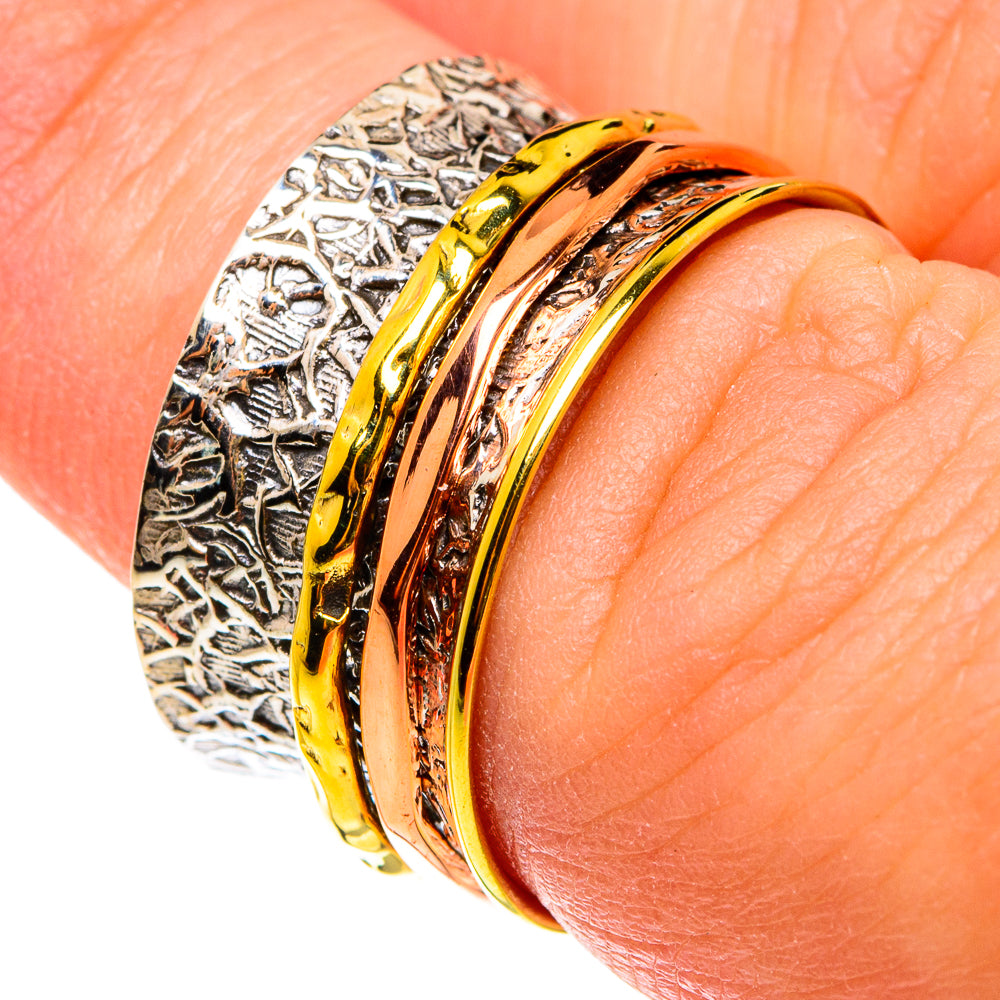 Meditation Spinner Rings handcrafted by Anasilvercos - RING77435