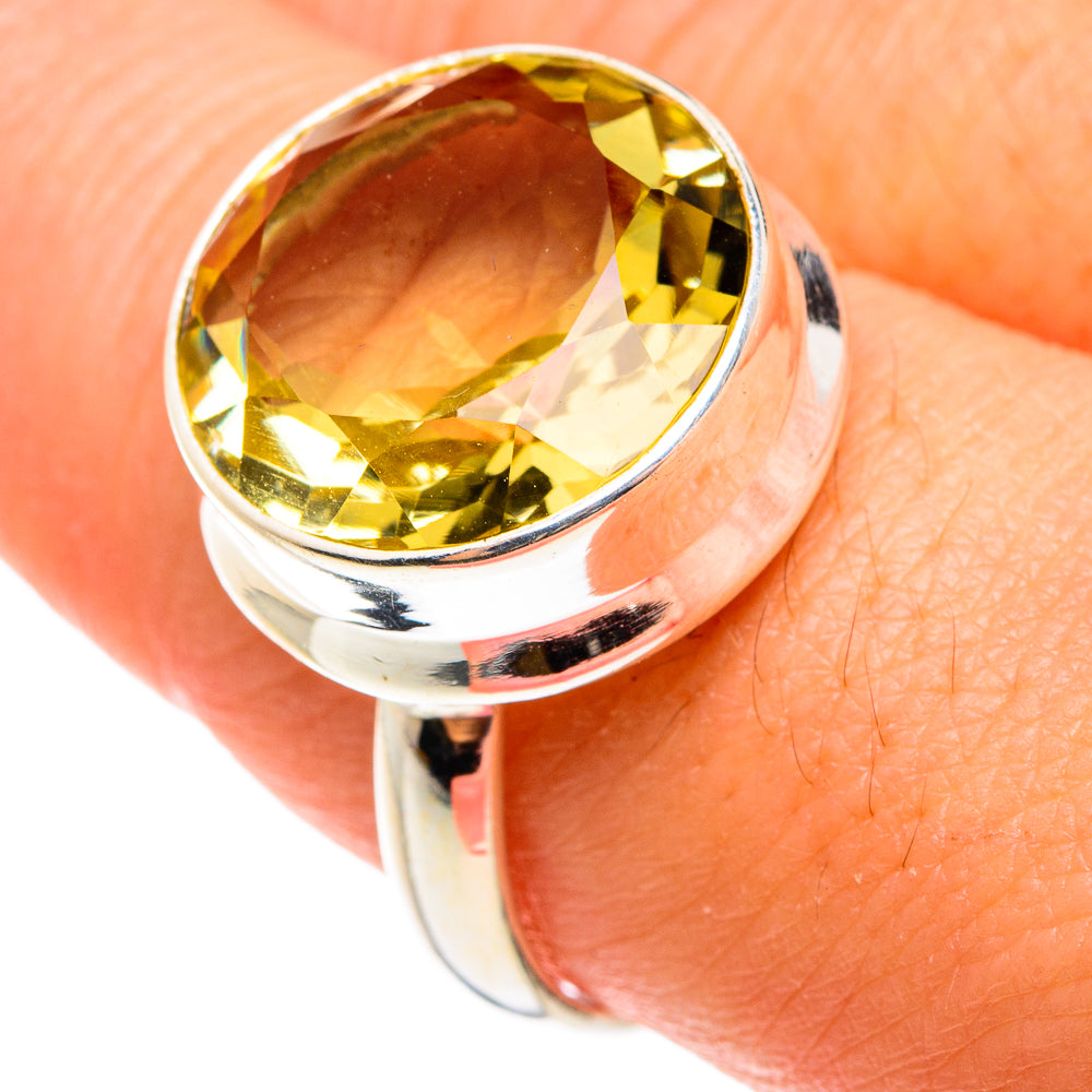 Citrine Rings handcrafted by Anasilvercos - RING77442