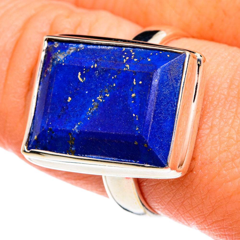 Lapis Lazuli Rings handcrafted by Anasilvercos - RING77445