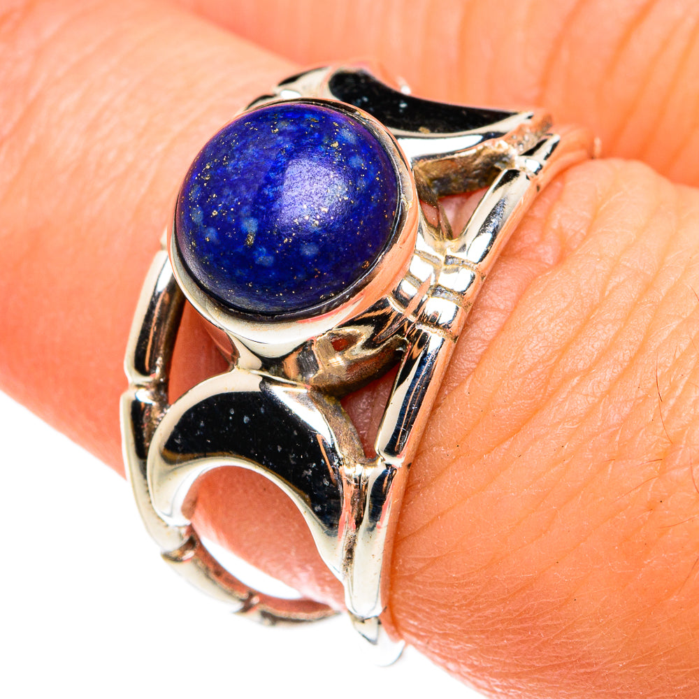 Lapis Lazuli Rings handcrafted by Anasilvercos - RING77448