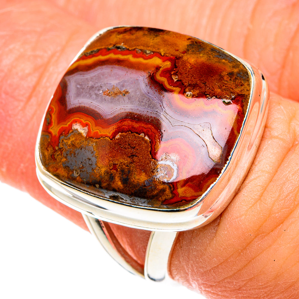 Moroccan Agate Rings handcrafted by Anasilvercos - RING77454